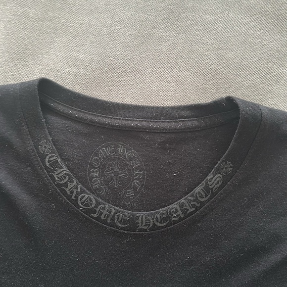 Chrome Hearts Black long sleeve  crewneck Size M - Picture 3 of 5